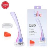 Billie Womens Razor Kit  1 Handle + 2 x 5-Blade Refills + Magnetic Holder  Dreampop Color
