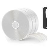 Rvhouse Butyl Tape White 1" x 30 Ft None Hardening Premium Butyl Caulk Tape for RV Window Glazing Roofing Leak Opening Pipe Plumbing Fixture EPDM Roof Patching(3 Pack)