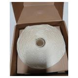 Rvhouse Butyl Tape White 1" x 30 Ft None Hardening Premium Butyl Caulk Tape for RV Window Glazing Roofing Leak Opening Pipe Plumbing Fixture EPDM Roof Patching(3 Pack)