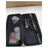 PLUSINNO Spinning Rod and Reel Combos Telescopic Fishing Rod Pole with Reel Line Lures Hooks Fishing Carrier Bag Case and Accessories Fishing Gear Organizer (2.4M 7.87FT Fishing Gear Organizer) ...