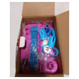 IDAODAN Electric Balloon Pump, Portable Electric Balloon Blower Machine Balloon Air Pump Dual Nozzle110V 600W Balloon Inflator for Party Decorations