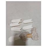 Lesnala 240Pcs Small Thank You Tags with String Gold Foil Personalized Label for Party Birthday Baby Shower Craftwork WeddingThanksgiving Gift Wrapping 2.75 X 1inch