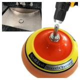 Keyfit Tools SmoothOperator PROFESSIONAL Drill Powered Stainless Steel Appliance Aluminum Copper Metal Cleaner Polisher ~ HexaMax M780 Proprietary Non Abrasive Cleaning/Polishing Material