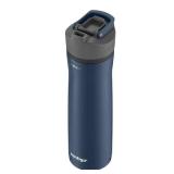 Contigo Cortland Chill 2.0 Blueberry Stainless Steel Water Bottle Vacuum-Insulated Spill-Proof Lid 24oz Ideal for Hot or Cold Drinks Interchangeable Lid Perfect for Kids & Adults
