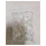 100 Pcs Nail On Furniture Glides 0.8x0.7 Plastic Furniture Feet Durable, Easy to Install, Low-Profile, Smooth Gliding Nail in Chair Leg Floor Protectors Prevents Scratches, Dents