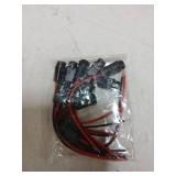 Uxcell Car Dashboard Light T5 Socket Wiring Harness Connectors 10pcs