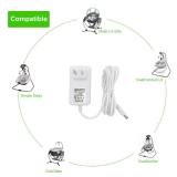 Power Cord Replacement for Graco Baby Swing DuoGlider, DuetSoothe, Dreamglider, Simple Sway, Sweetpeace Charger 5V AC Adapter, White
