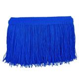 MONIDOOR Chainette Fringe Trim 6 Inch 10 Yards Tassel Fringe Trim for Sewing Craft DIY Decoration(912 Royal Blue)
