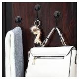 E BAVITE Magnetic Hooks, 30lbs+ Magnet Hook 2025 Cruise Cabin Ship Essentials Heavy Duty Strong Magnets Refrigerator Fridge Hanging for Classroom Beach Vacation Kitchen Grills Home 6pcs (Black)