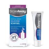 ScarAway Silicone Scar Gel, Helps Improve Size, Color & Texture of Hypertrophic & Keloid Scars from Injury, Burns & Surgery, Water Resistant, 10g (0.35 Oz)