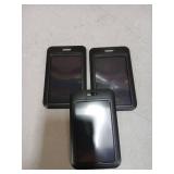 Uniclife 3 Pack Sliding ID Badge Holder Hard Black Vertical Plastic Card Case Protector Pouch with Clear Window for Office School ID Credit Cards Proximity Key Cards Drivers Licenses and Passes