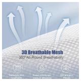 Baby Sling Carrier,Baby Carrier Newborn to Toddler,Adjustable and Lightweight Toddler Carrier(10-30lbs),Baby Sling with Safety Buckle(Mesh,Black)