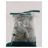 Uukyttrium 16 Pcs Square Silicone Chair Leg Floor Protector, (Clear 1 1/2").