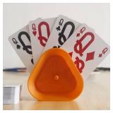 ooelyy 2 Pack Elite Low Vision Playing Cards, Large Print Playing Cards, Easy to Read Deck of Cards for Visually Impaired, Large Font Poker Cards