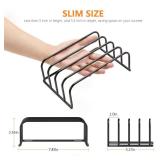 KORRTFID Cutting Board Storage Rack, Compact Cutting Board Organizer, Chopping Board Storage Stand Rack, Bakeware & Cookie Pan Sheets Organizer (2PCS 1.0 Inch)
