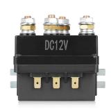 12V 500A Winch Solenoid Relay Contactor for 8000-15000lbs ATV UTV Trucks Winches with 2Pcs Winch Remote Control Kit, Replace for 2875714 63070 62135 74900 70715