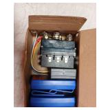 12V 500A Winch Solenoid Relay Contactor for 8000-15000lbs ATV UTV Trucks Winches with 2Pcs Winch Remote Control Kit, Replace for 2875714 63070 62135 74900 70715