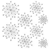MorningRo 8 Pcs Metal Wall Decor Bling Crystal Wall Art Cast Iron Rhinestones Sunburst Decor Starburst Art Hanging Diamond Accents Home Decorative for Living Room Bedroom Entryway