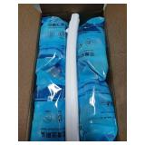 Ucaimao 2 Pack Disposable Toilet Brush and Holder Set,Extended Handle with 48 Cleaner Refills Toilet Brush for Toilet Bowl Cleaners,Bathroom Cleaning, Bathtub - Blue (Ocean Fresh Scent)