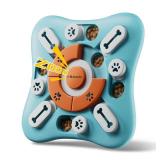 FOXMM Interactive Dog Treat Puzzle Toys for IQ Training & Mental Stimulating,Fun Slow Feeder,Large Medium Small Dogs Enrichment Toys with Squeak Design