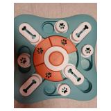 FOXMM Interactive Dog Treat Puzzle Toys for IQ Training & Mental Stimulating,Fun Slow Feeder,Large Medium Small Dogs Enrichment Toys with Squeak Design