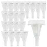 20 Silicone Condom Catheters, Self-Sealing Set, Gel Extended Adhesive Condom External Catheters, Day and Night Use, Quick and Easy Drainage, No Backflow, No Leakage + Sticky (+Sticky/25mm/0.98inch)