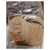 Meanplan 99 Pcs Cowboy Boot Bottle Opener Set Cowgirl Western Derby Wedding Party Favor Includes Cowboy Beer Bottle Opener Organza Bag Thank You Tag and Jute Rope for Guest Wedding Party Baby Shower