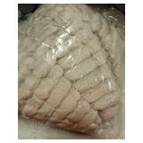 Bedsure GentleSoft Twin Blanket for Couch - Cozy Soft Blankets for Women, Cute Small Fleece Throws for Girls, Linen, 60x80 Inches