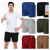 Timgle 6 Pcs Urine Bag Pants, Incontinence Care Catheter Underwear Urinate Drainage Bag Pants, Ostomy Drainage Care Trousers Underwear for Abdominal Surgeries Patient Incontinent People, Double Pocket