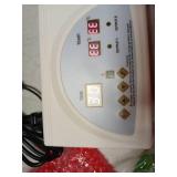 Infrared Sauna Blanket Controller, Digital Heat 2 Zone Sauna with Remote Control, Professional Detox Anti Ageing Beauty Machine, Sauna Blanket Replacement Parts (NOT Included Blankets)