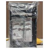 Jojocross Expandable Adjustable Stackable Kitchen Organizer, Spice Rack,Metal Pantry Storage Shelves Racks,Counter Shelf for Cabinets, Countertop, Cupboard(1 Pack/Large/Black)