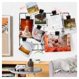 Grtard 6 Pack Magnetic Clips for Refrigerator, Black Magnet Clips for Fridge, Refrigerator Magnets, Strong Magnetic Clip,Scratch Free Magnets with Clip for Refrigerator, Whiteboard, Cruise, Locker