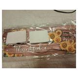 YLOLUL 4 Pcs Sunflower Kitchen Decor Let