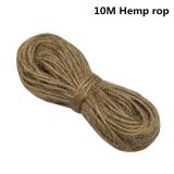 OZXCHIXU 5Pcs Burlap Ribbon Lace Roll with 30 Feet Jute Twine,Burlap Ribbon for Wedding Decorations DIY Handmade Crafts (2.2 yards for each roll)