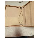 WOBAGMEN Bible Cover Case for Women, PU Leather Bible Cover with Handle, Embossed Floral, Carrying Case Bible Protective Christian Gift