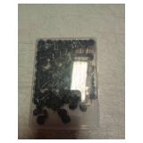 TOVOT 100PCS 15MM Nail-on Furniture Glides Small Round Chair Sliders Furniture Sliders for Hardwood Floor (Brown)