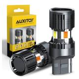 AUXITO CANBUS 7443 7444NA Switchback LED Bulbs with Built-in Resistor Anti Hyper Flash 7443A 7444NAK T20 Dual Color Amber Turn Signal Lights and White DRL/Parking Lights, Pack of 2