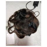 Real Human Hair Clip in Extensions, 14 Inch 70g 5pcs Balayage Natural Black to Brown, Long Straight Remy Double Weft Handmade