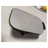 HAOTOM Fuel Filler Cap Flap Door Cover Compatible For VW Volkswagen Jetta MK6 2011 2012 2013 2014 2015 2016 2017 2018 Fuel Gas Tank Door Cover Cap Primed