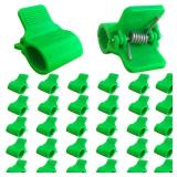 Greenhouse Clamps for 1/2 Inch PVC Pipe, Greenhouse Hoops,Support Frame, Grow Tunnel,Plant Support Garden Stakes.For Fixing Plant Cover, Garden Plastic Sheeting, Film Row Cover, Net.