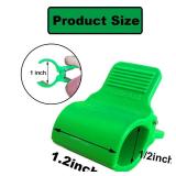 Greenhouse Clamps for 1/2 Inch PVC Pipe, Greenhouse Hoops,Support Frame, Grow Tunnel,Plant Support Garden Stakes.For Fixing Plant Cover, Garden Plastic Sheeting, Film Row Cover, Net.