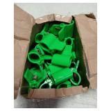 Greenhouse Clamps for 1/2 Inch PVC Pipe, Greenhouse Hoops,Support Frame, Grow Tunnel,Plant Support Garden Stakes.For Fixing Plant Cover, Garden Plastic Sheeting, Film Row Cover, Net.
