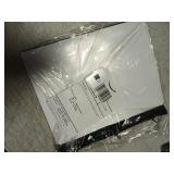 Tashkummy 360 Degree Pivotable Binder, Upgraded 3 Ring Binder 1 inch, Flexible Binders 3 Ring, Foldable Three Ring Binders- White