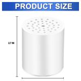 20 Stage Shower Filter Universal Replacement Cartridge Shower Head Filter,High Output Refill for Hard Water Reduces Chlorine by Cenipar,4 Pack