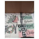 AnyDesign Christmas Throw Pillow Covers 18 x 18in 4pk