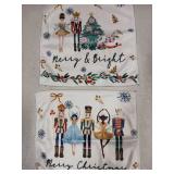 Nutcracker Christmas Washcloths 2pk