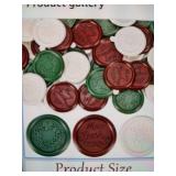 Christmas Wax Seal Stickers 60pcs