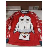 Harry Potter Hedwig Holiday Pajama Set Womens Lg