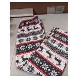 Christmas Holiday Snowman Pajama Set Mens XXL