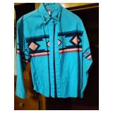 Wrangler Southwest Pattern Button-Up Shirt